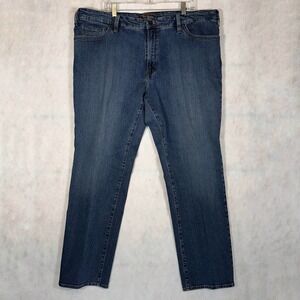 34 Heritage Charisma Jeans Mens 44/34 Blue Good Straight Leg Denim Pants
